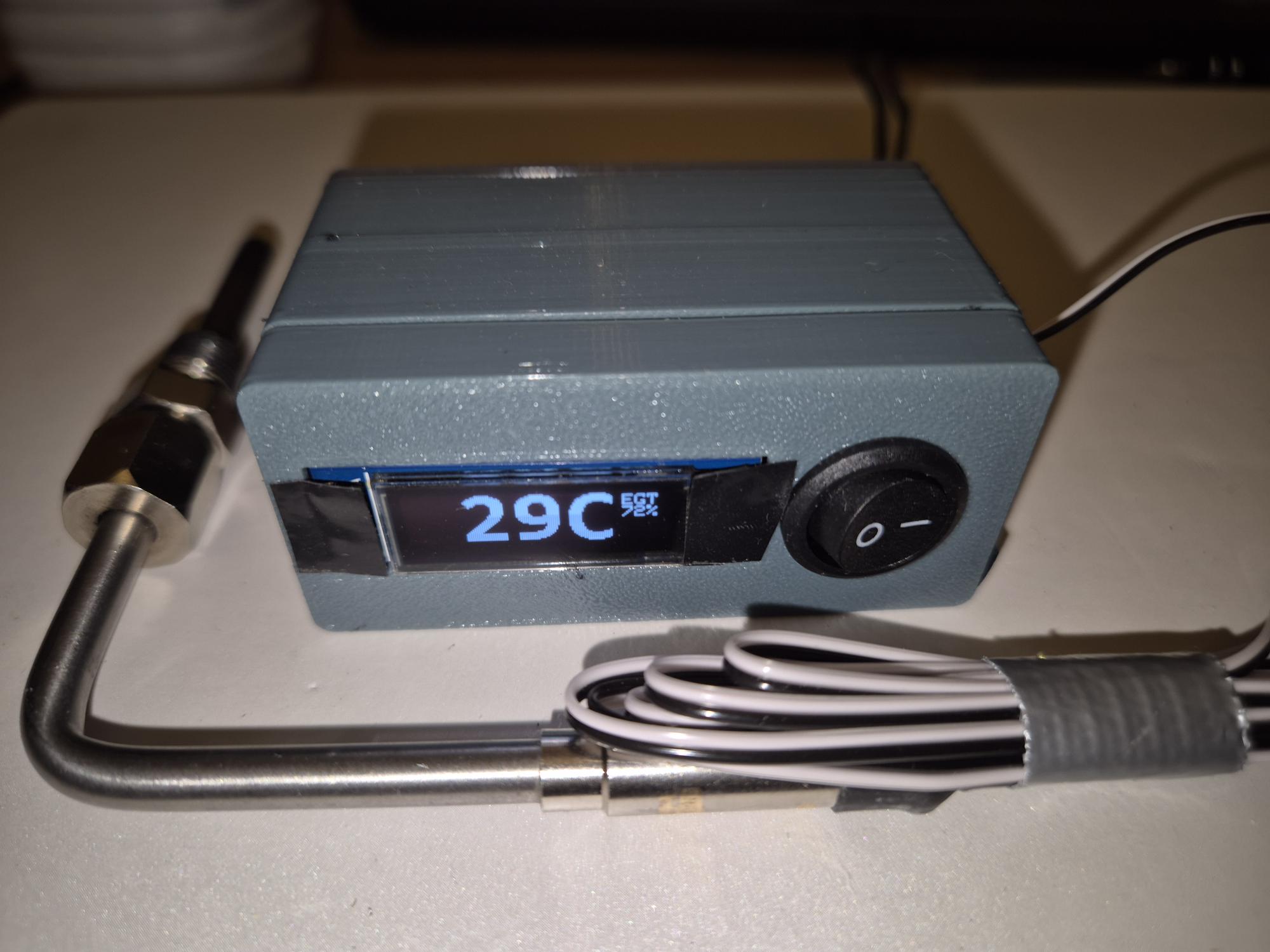 ESP32 + Thermoelement am Motor