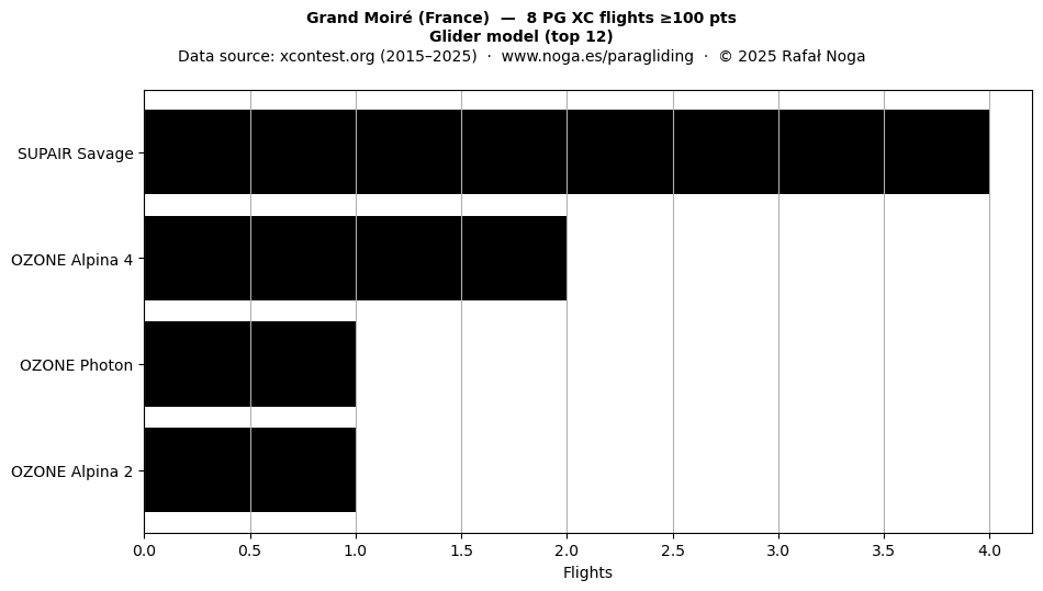 Glider model