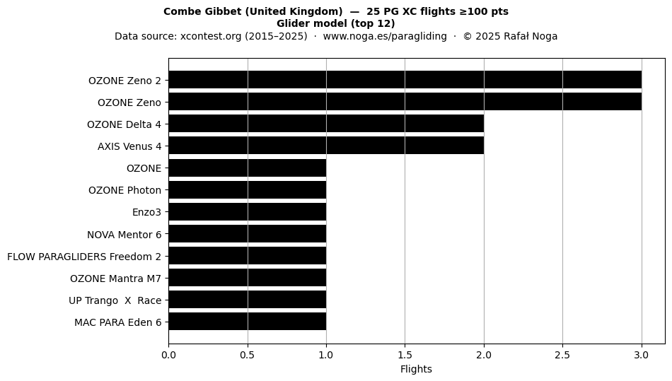 Glider model