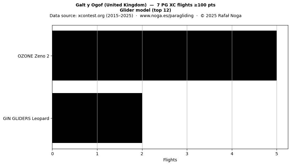 Glider model