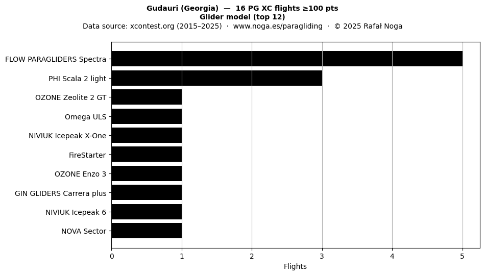Glider model