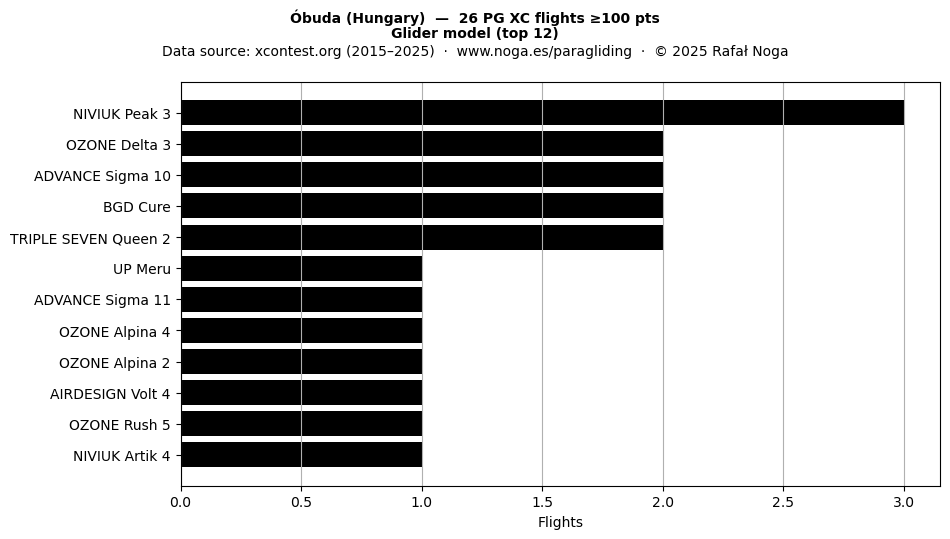 Glider model