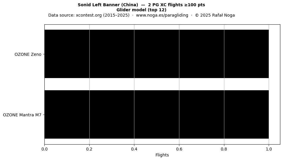 Glider model