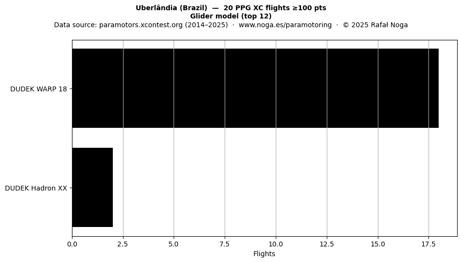 Glider model