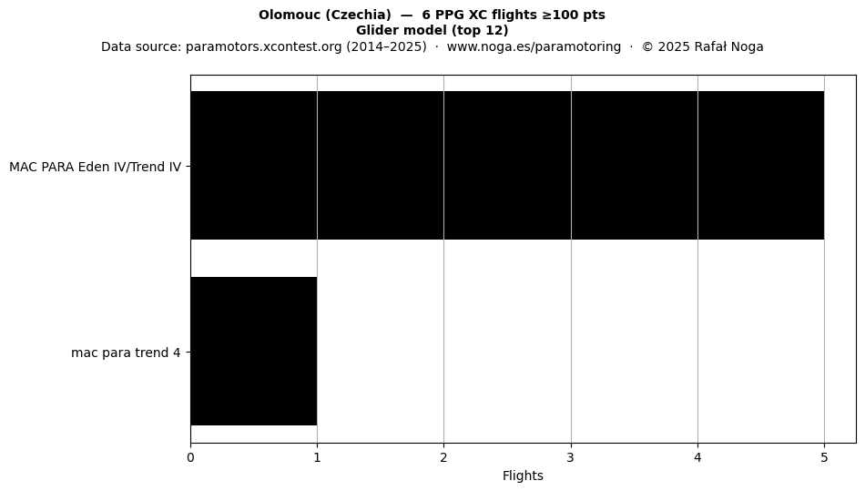 Glider model