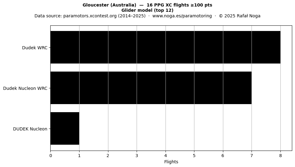 Glider model