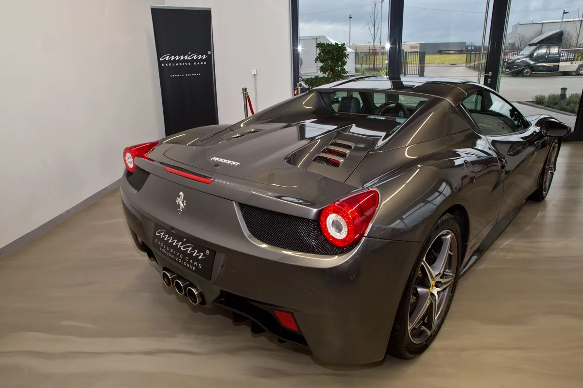 Ferrari 458 Italia Heckansicht