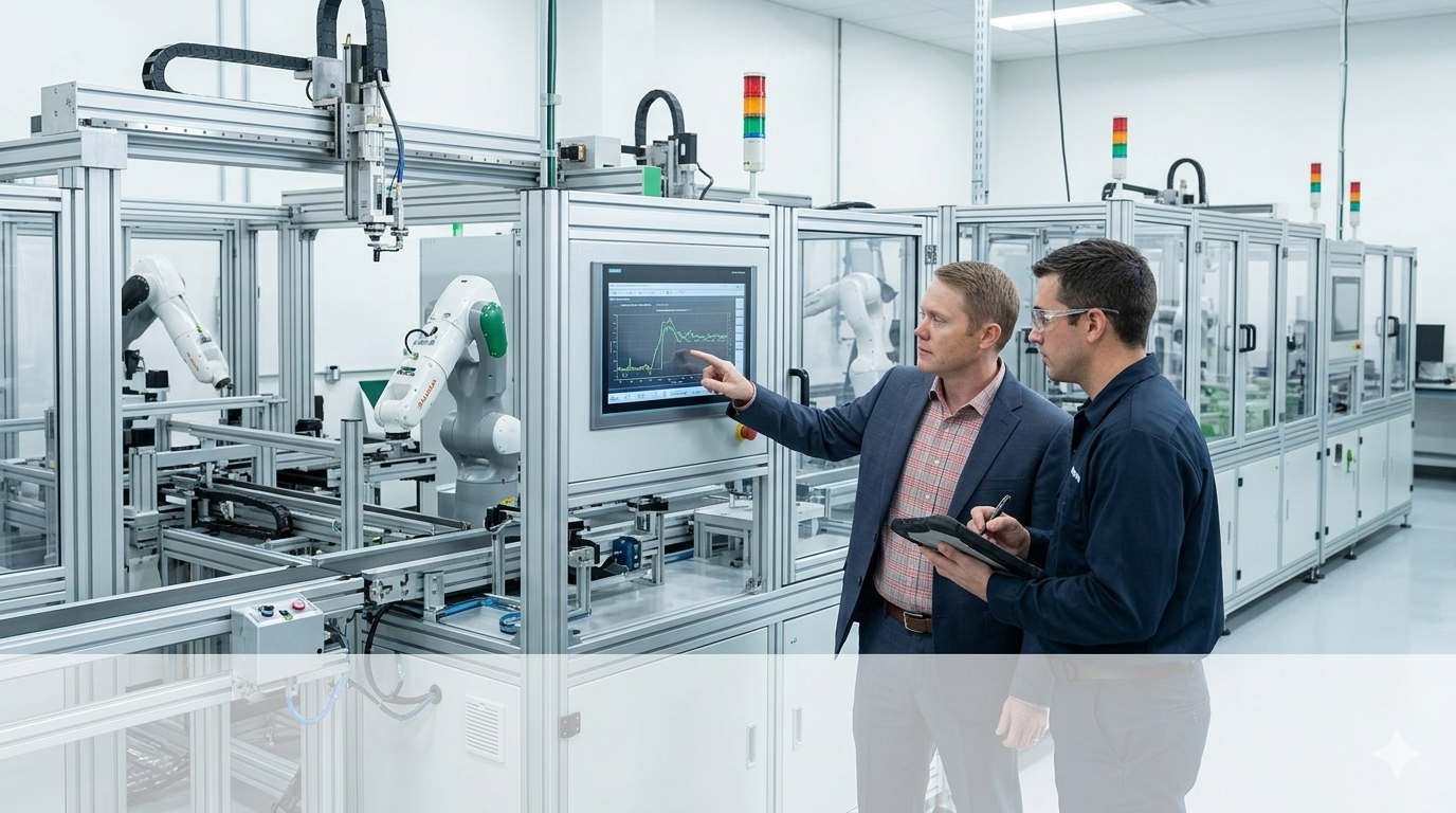 Fertigung & CNC — Automatisierung, Roboterzellen, Maschinenbau
